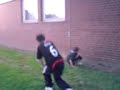 arron doin a backflip arron doin a backflip