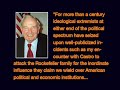 US Patriot, author, lecturer and former FBI man W. Cleon Skousen speaks of Rockefeller's treason.  Rockefeller today boasts of such treason in his 2002 book entitled 