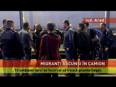 11 cetăţeni turci au încercat să treacă granița ilegal