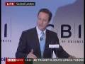 videos de David cameron talks about Gordon Brown giving the leader of the CBI a Glaswegian kiss! A headbutt to the unitiated! Would have been a great photo! November 2008. In lead up to todays PBR Emergency Budget