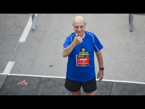El dorsal ‘1’ de la Cursa Barça 2014