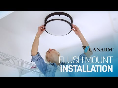 video-linktoworks-How to Install a Flush Mount Light | Canarm