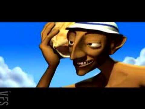 Un cangrejo fiestero - Animacion