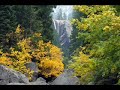 Yosemite Vernal Falls in the Autumn