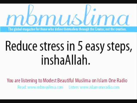 how to relieve stress in islam