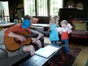 Indigo girls with cowboy hats