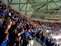 Stimmung des SVW Blocks beim Hardercup