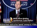 White House briefing on vampires