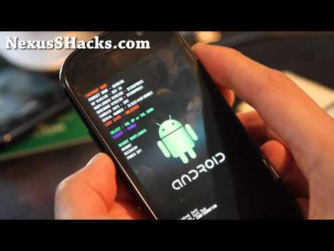 how to recover files from nexus s