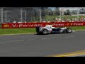 Robert Kubica lap in Melbourne