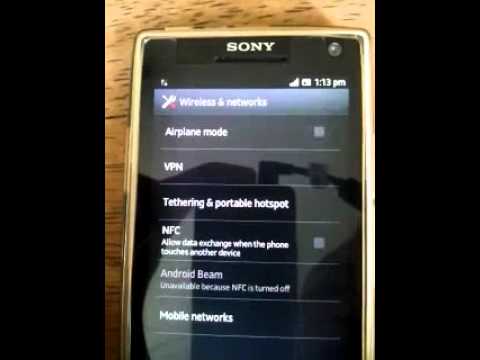 how to remove safe mode in xperia j