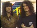News clip of Aerosmith and Jimmy Page from 1989 Monters of Rock.