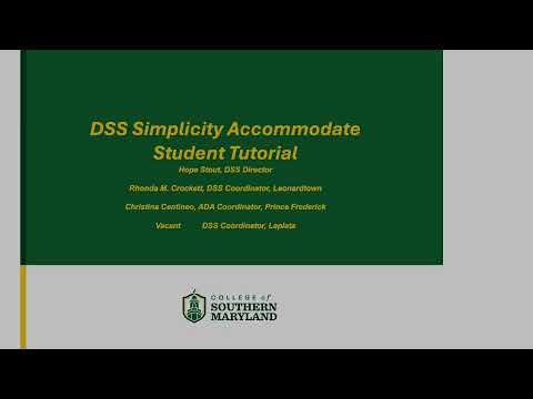 Accommodate platform how-to video