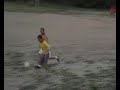 Wakacje 2006 Mecz piłki nożnej przy SP 47 w Gdyni.