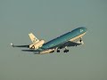 KLM MD-11 departs YUL on 24R