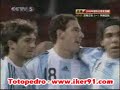Scotland 0-1 Argentina Goal Maxi Rodriguez Scotland 0-1 Argentina Goal Maxi Rodriguez
