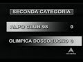 11° Giornata: Alpo Club 98 - Olimpica Dossobuono 1-1
