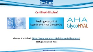 YouTube GlycoHYAL G10 AHA zjemňující emulze