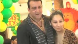 Sanjay celebrates his twin kids' B'day