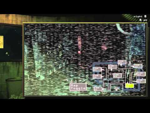 NIGHTMARE/NIGHT 6 COMPLETE-HIDDEN MESSAGE!-Five Nights At Freddy's 3 FIRE BURNS DOWN PIZZERIA