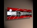 Tableaux abstrait de l'artiste peintre John Beckley