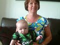 Baby Oliver and His new Football Strip