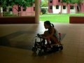 Electric Mini Go Kart from salvaged...