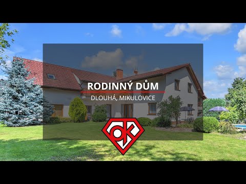 Video PRODEJ - rodinný dům v Mikulovicích