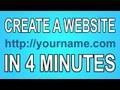 How to Make a Website in Four Minutes