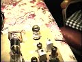 Homemade AM tube type radio (before repairs)