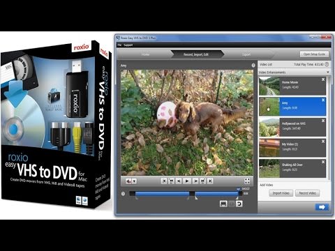 Roxio Easy Vhs To Dvd 3 Plus Mac Download