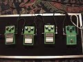 Tubescreamer Pedal Shootout MOD Analog Man Keeley Maxon OD