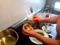 Moro de guandules parte 1 de 4. Aprende a Cocinar