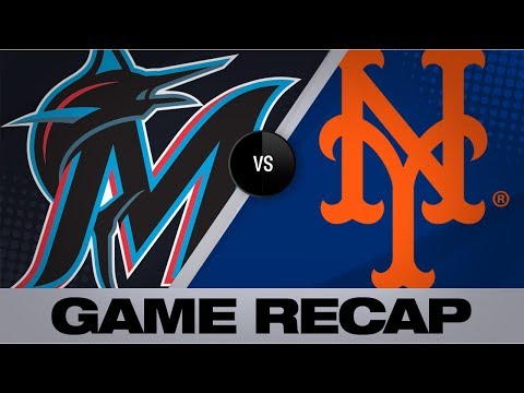 Video: Homers, deGrom lift Mets to 6-2 win vs. Fish | Marlins-Mets Game Highlights 8/5/19