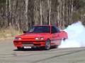 Nissan Skyline HR31 Coupe - RB26 with T51r - burnout # 1