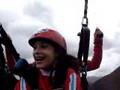 voando de parapente com GabI