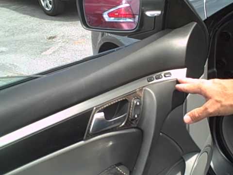 how to set memory seat acura tl