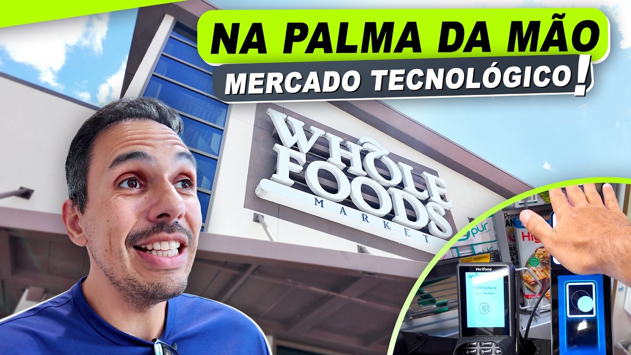 Fui no Supermercado da Amazon… e Paguei com a Palma da Mão #macmasi #amazon