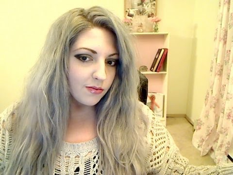 how to dye silver hair