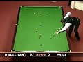 Snooker O'Sullivan 147 break in 5m20s