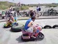 Vetje en Verdegaal aan het racen Vetje en Verdegaal aan het racen