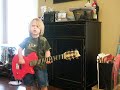 3yr. old plays guitar covers Lee Brice She Ain\ 3yr. old plays guitar covers Lee Brice She Ain\