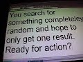 Googlewhacking. Googlewhacking.