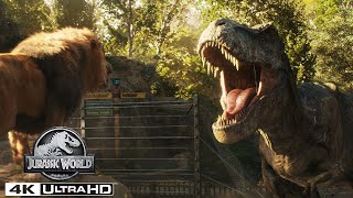 The Top T rex Moments in 4K HDR  Jurassic World