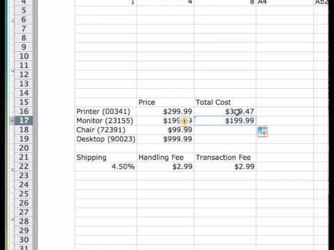 how to set absolute value in excel