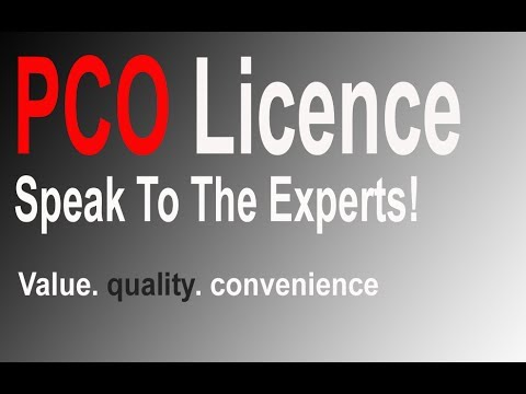how to pco licence a vehicle