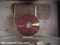 CD / DVD in Mikrowelle