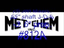 (3) JWI Mixers, 55\" shaft J-D-6-3, 6\" prop.  #812A