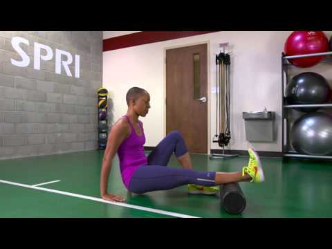 High Density Foam Roller: Lower Leg Roll