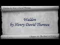 Chapter 16 - Walden by Henry David Thoreau